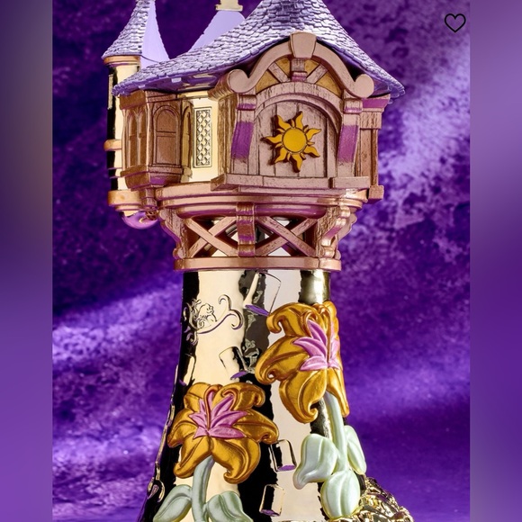 Disney Princess Rapunzel Tower 3-Wick Candle Holder - Picture 3 of 4